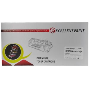 Toner HP Compatible CF258A (58a) m404 Negro 3k. S/chip